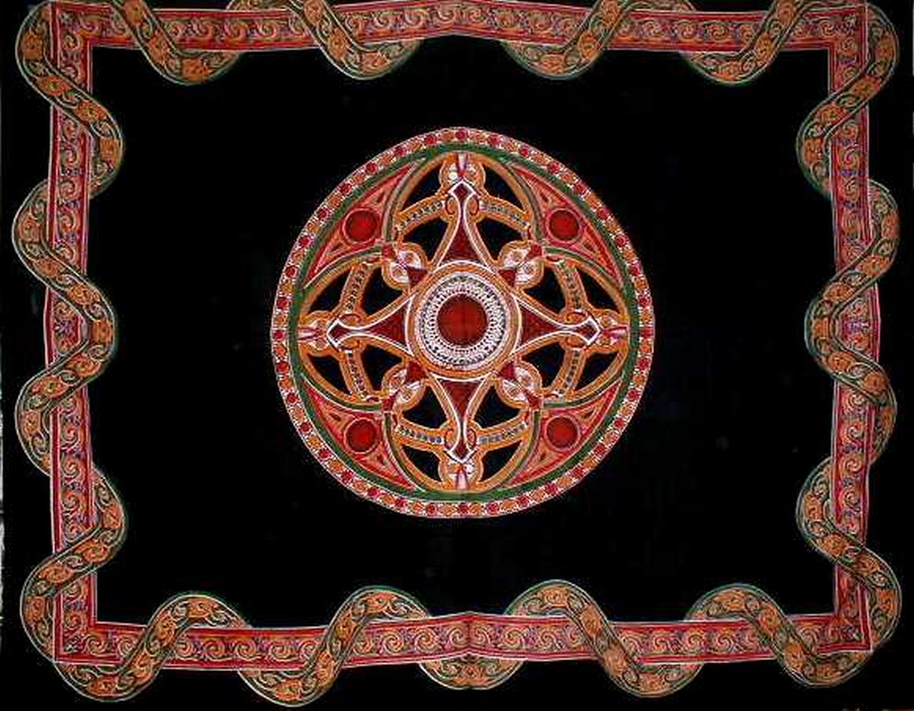 Textiles of India Celtic Wheel of Life Tapestry-Coverlet-Versatile Decor at Sears.com