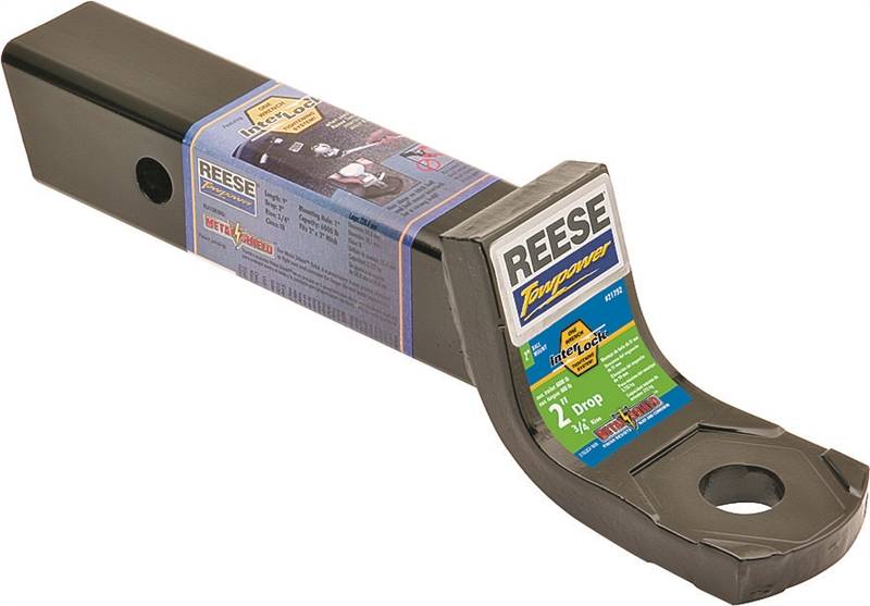 Reese Trailer Hitch Ball Mount - Reesee 21792 Draw Bar - DRAW BAR IL 2INX9IN 2IN DROP - ORG