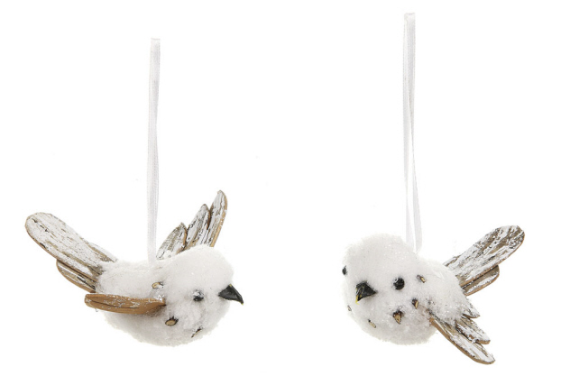 Creative CO-OP Christmas Holiday Bird Ornament Set at Sears.com