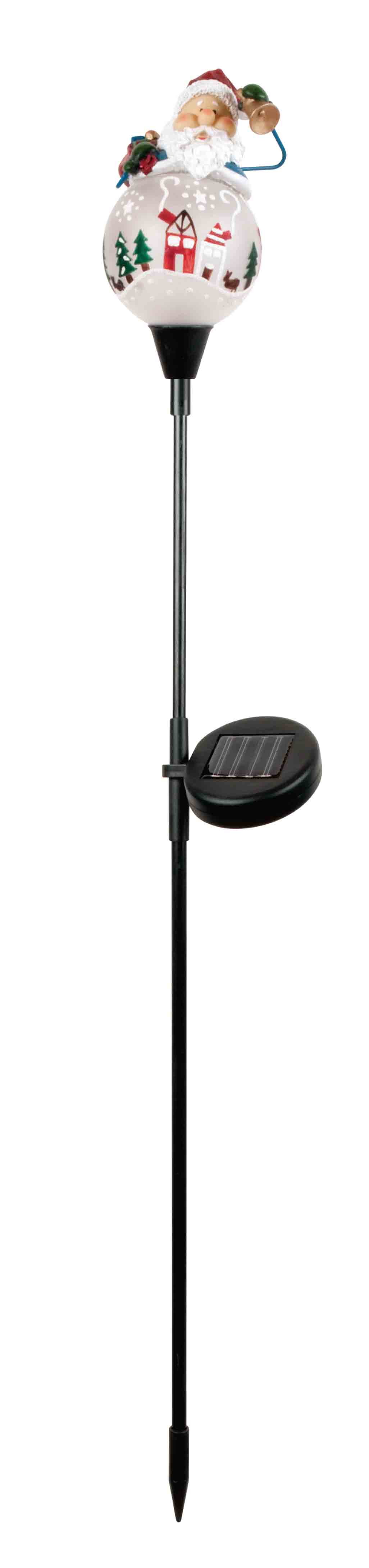 Pier Surplus Solar Santa Stake Light - Solar Santa Clause Stake Light for Yard or Garden Pier Surplus Solar Santa Stake Light - Solar Santa Clause Stake Light for Yard or Garden