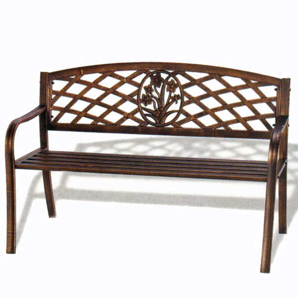 Pier Surplus Rosalina Bouquet Metal Park Bench - Cast Iron Bench for Yard or Garden at Sears.com