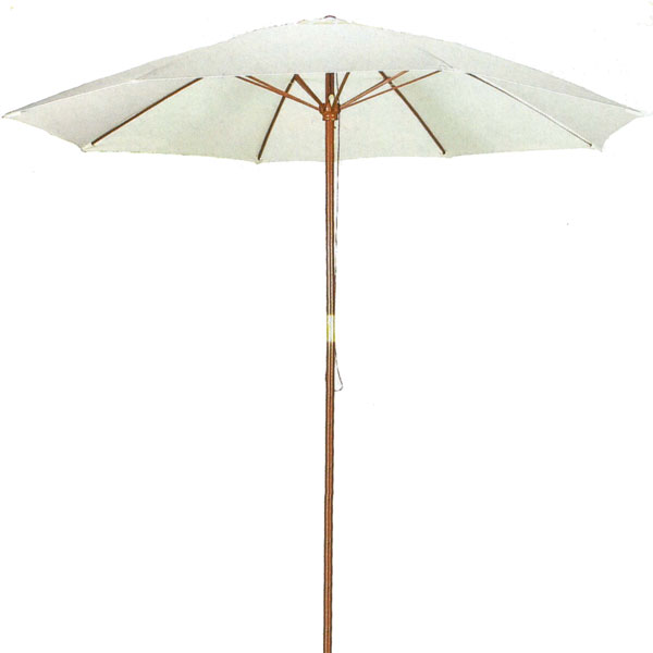 PSW Market Umbrella 9' Natural Shade Patio Umbrella - Outdoor Wooden Market Umbrella at Sears.com