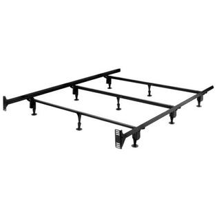 Leggett and Platt King-size Heavy Duty Metal Bed Frame with Headboard Brackets Leggett and Platt King-size Heavy Duty Metal Bed Frame with Headboard Brackets