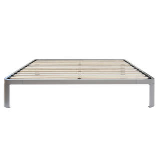 greenhome123 luna modern full size metal platform bed frame with wooden slats - Full Platform Bed Frame greenhome123 luna modern full size metal platform bed frame with wooden slats - Full Platform Bed Frame