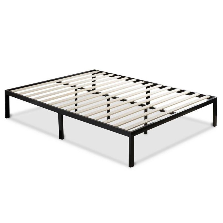Greenhome123 Twin Full Queen King Black Metal Platform Bed Frame Greenhome123 Twin Full Queen King Black Metal Platform Bed Frame With Wood Slat Mattress Support