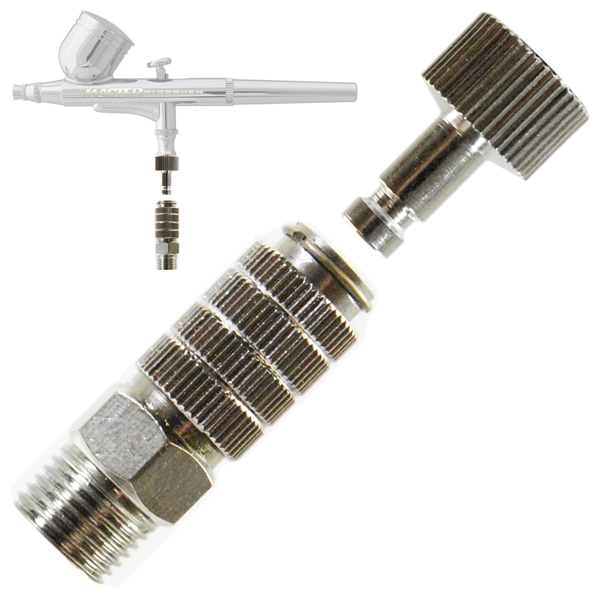 TCP GLOBAL CORP AIRBRUSH QUICK Release DISCONNECT COUPLER 1/8" QD PLUG Adapter Fitting Air Hose at Sears.com