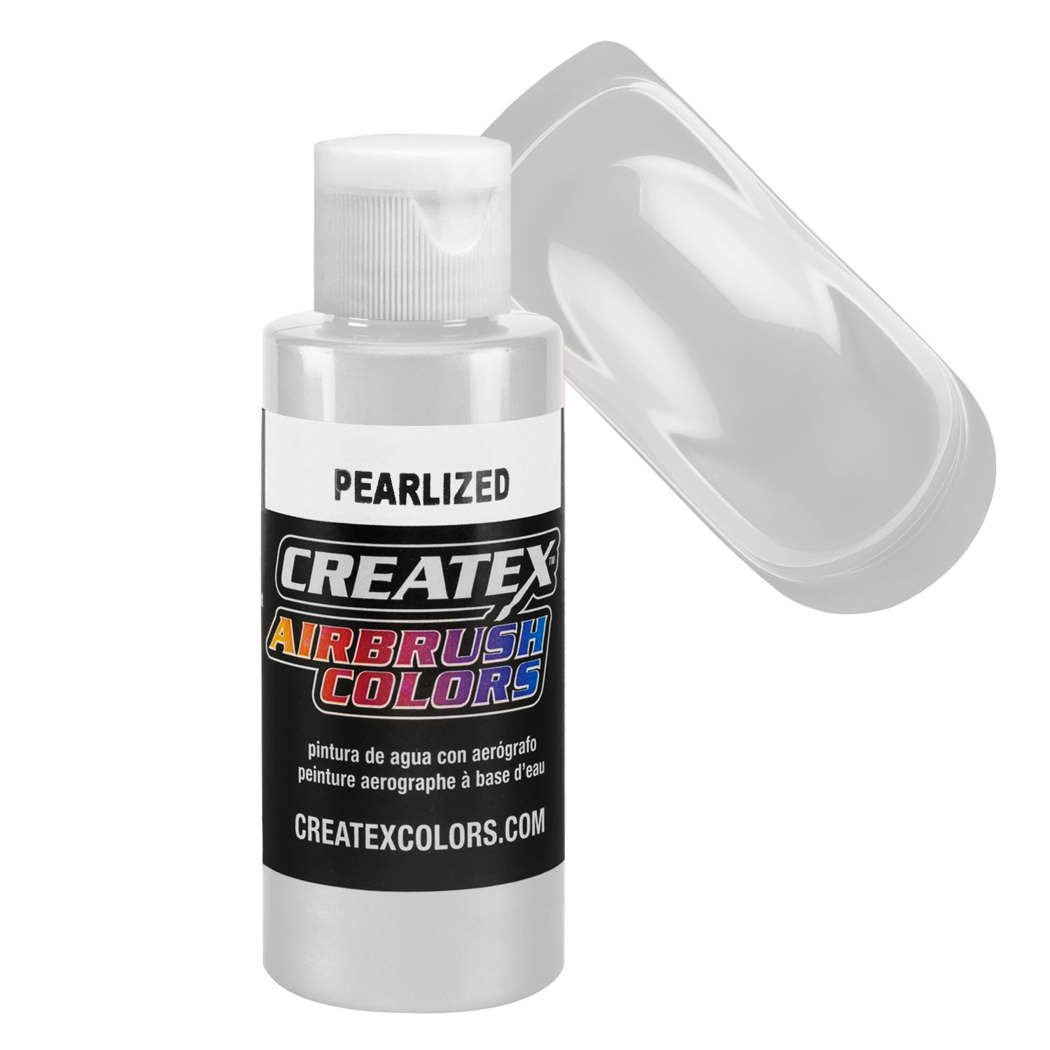 Createx 4 oz. CREATEX Pearl Silver 5308-4Z Airbrush Paint - Art at Sears.com