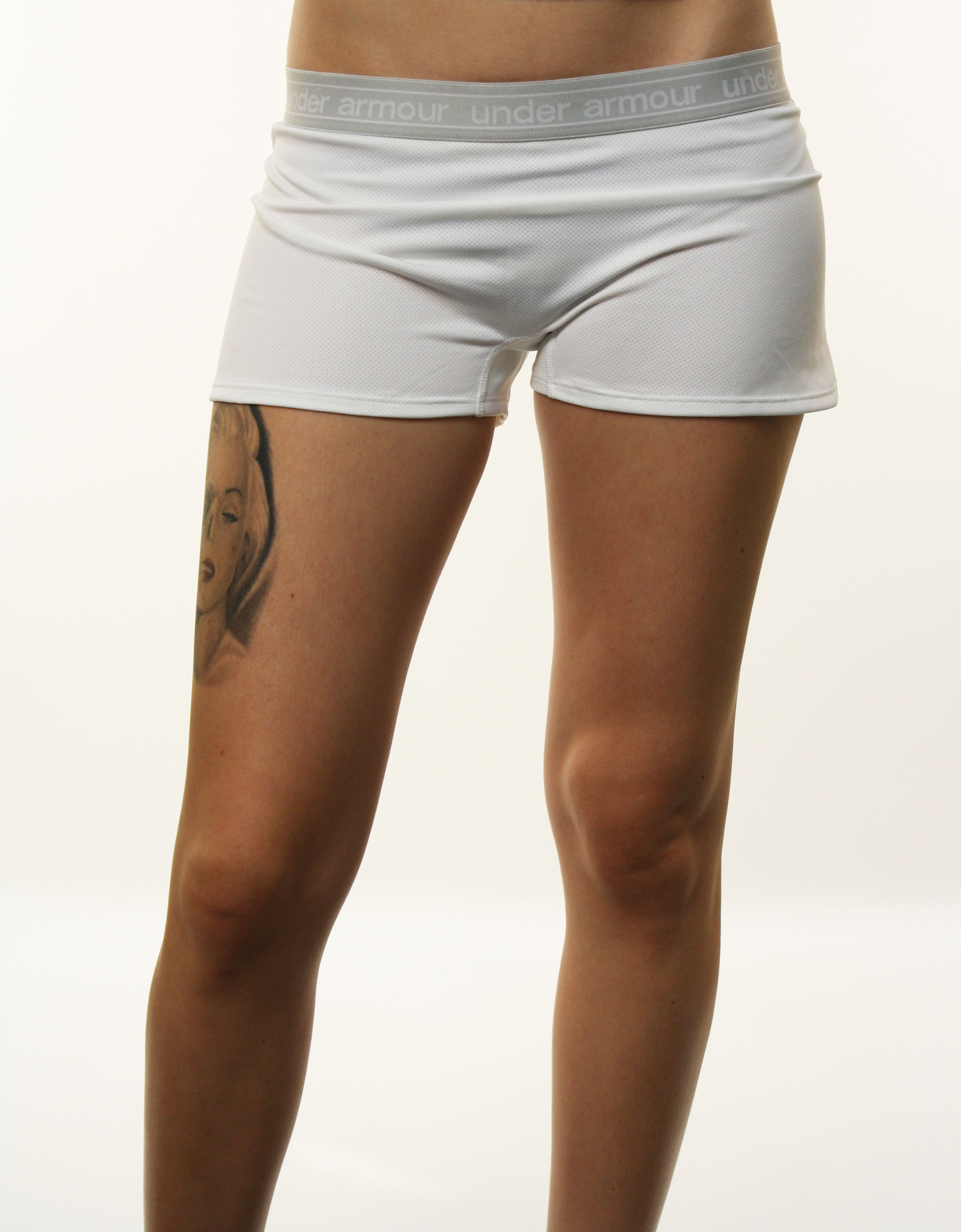UNDER ARMOUR Women's "Mesh Series Boyshort" Performance Underwear White at Sears.com