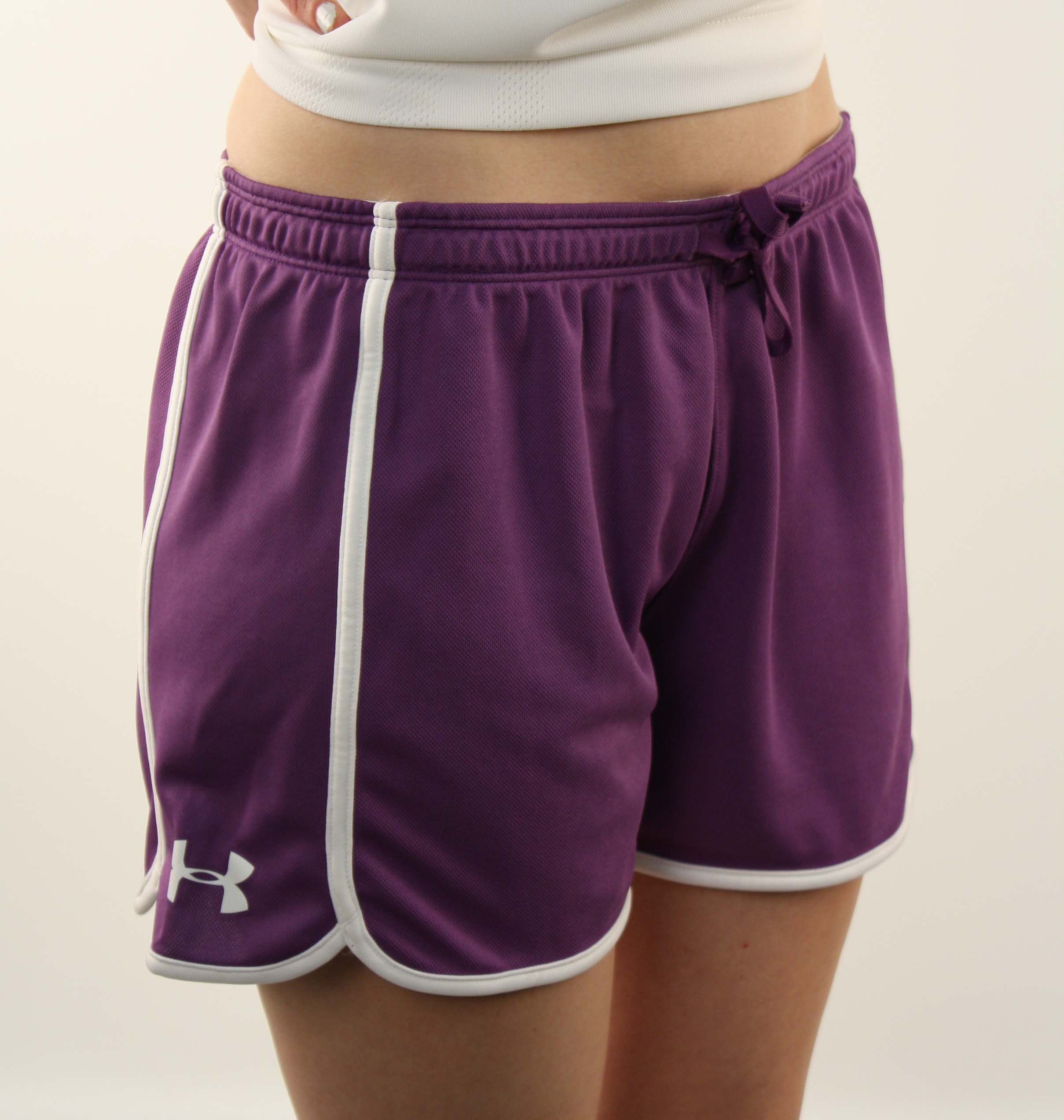 UNDER ARMOUR Women's Team Victory UA Logo Shorts Purple 1209308-559 at Sears.com