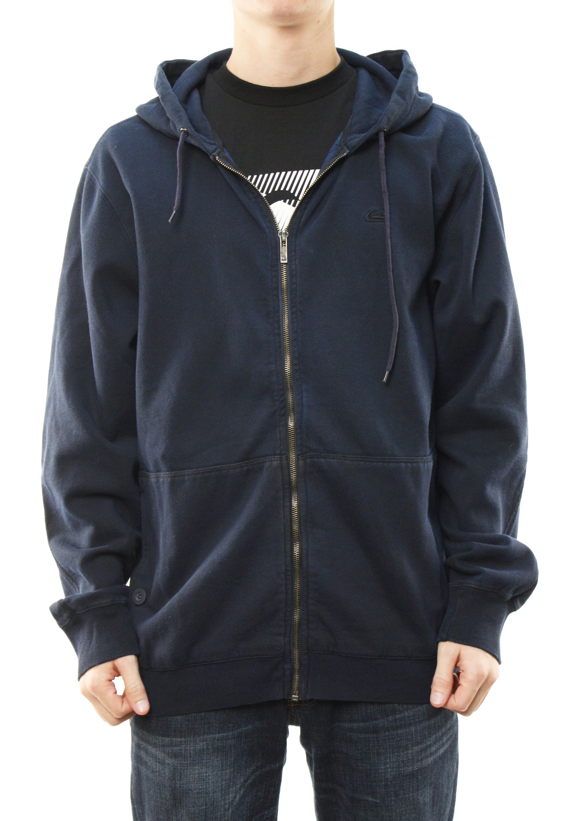 Quiksilver Men's Full Zip One Leap Sweatshirt Hoodie Navy Blue 110187-ROY at Sears.com