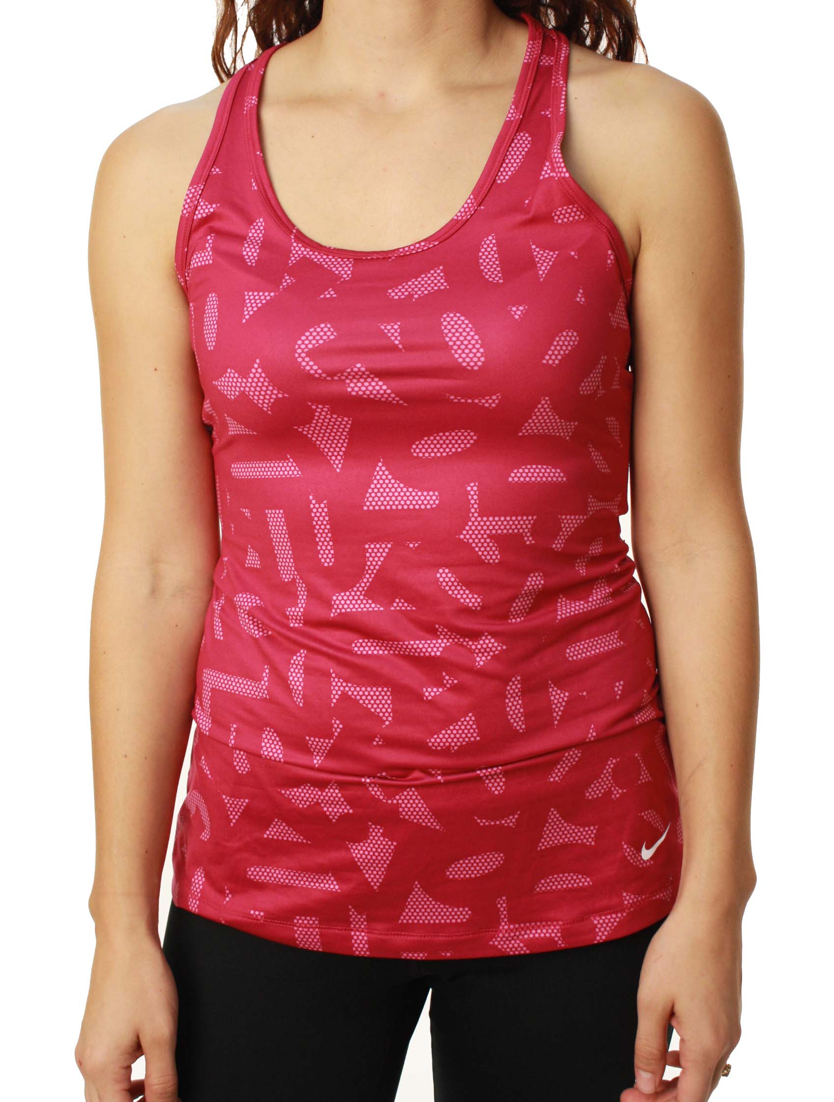 Nike Women's Dri-Fit Just Do It Training Racerback Tank Top Nike Women's Dri-Fit Just Do It Training Racerback Tank Top