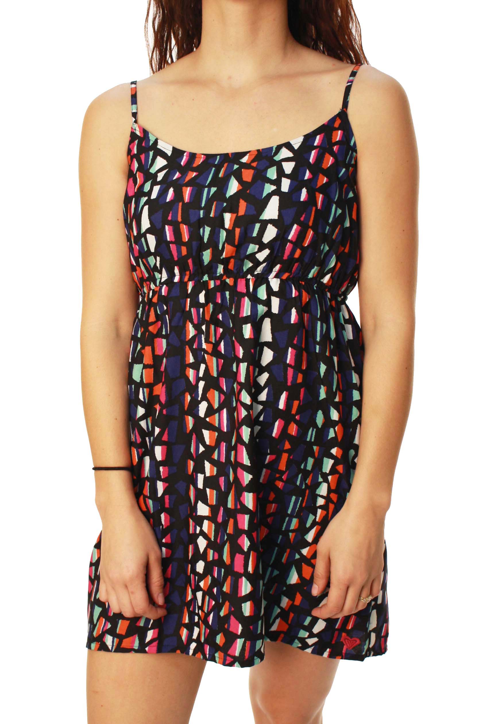 Roxy Women's Watch Me Now Babydoll Summer Dress Roxy Women's Watch Me Now Babydoll Summer Dress