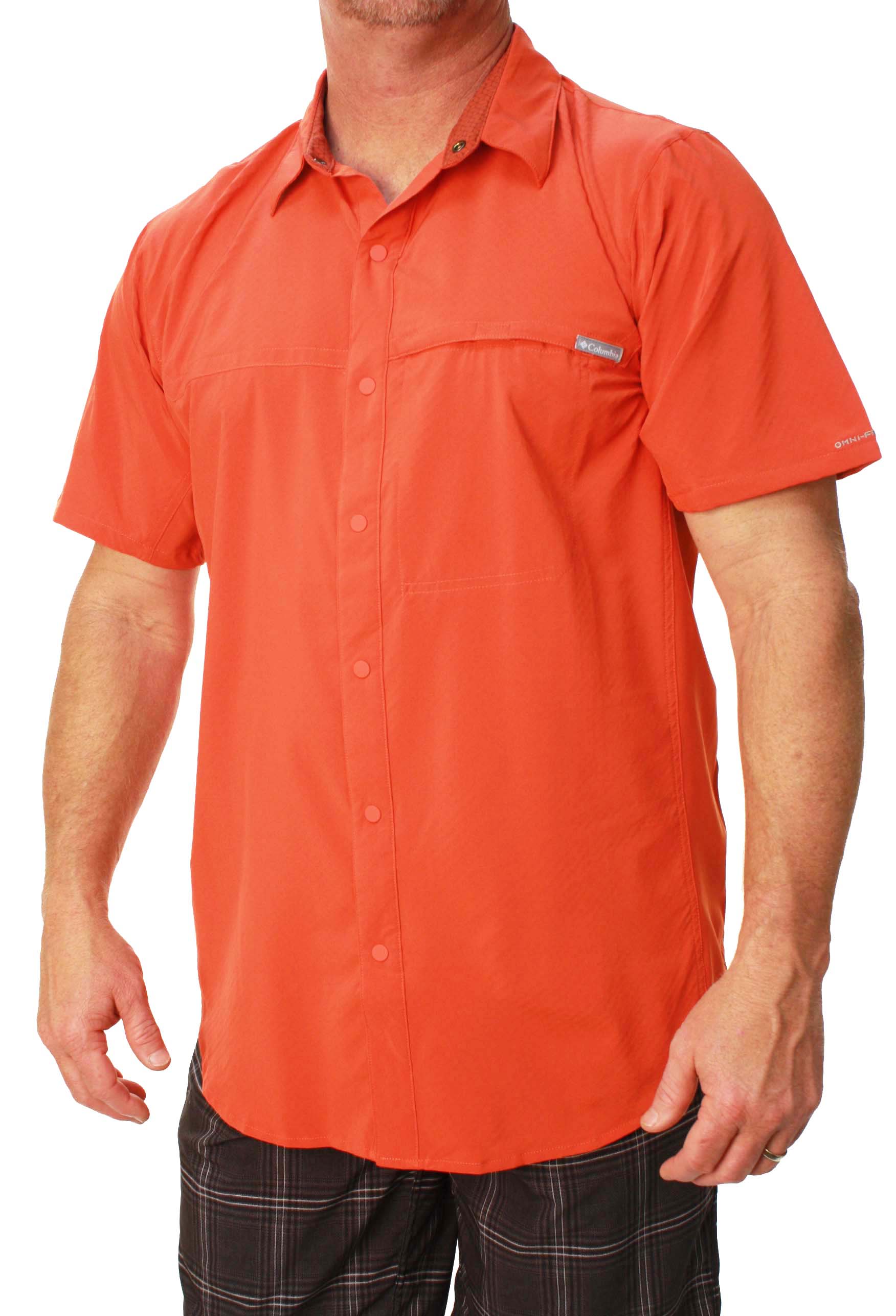 Columbia Sportswear Men's Freeze Degree Short Sleeve Button Up Shirt Columbia Sportswear Men's Freeze Degree Short Sleeve Button Up Shirt