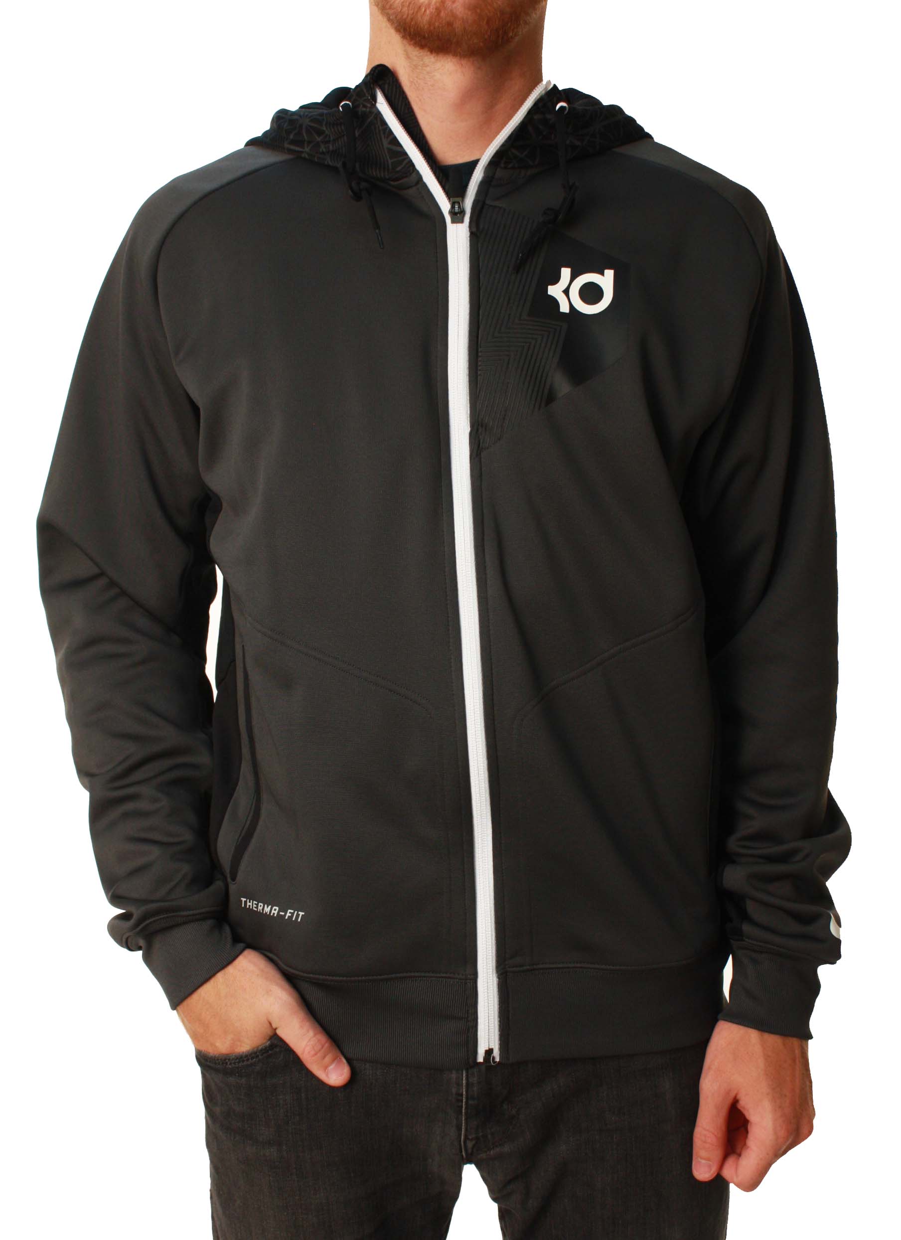 Nike Men's Therma-Fit Full Zip Performance Basketball Hoodie Nike Men's Therma-Fit Full Zip Performance Basketball Hoodie