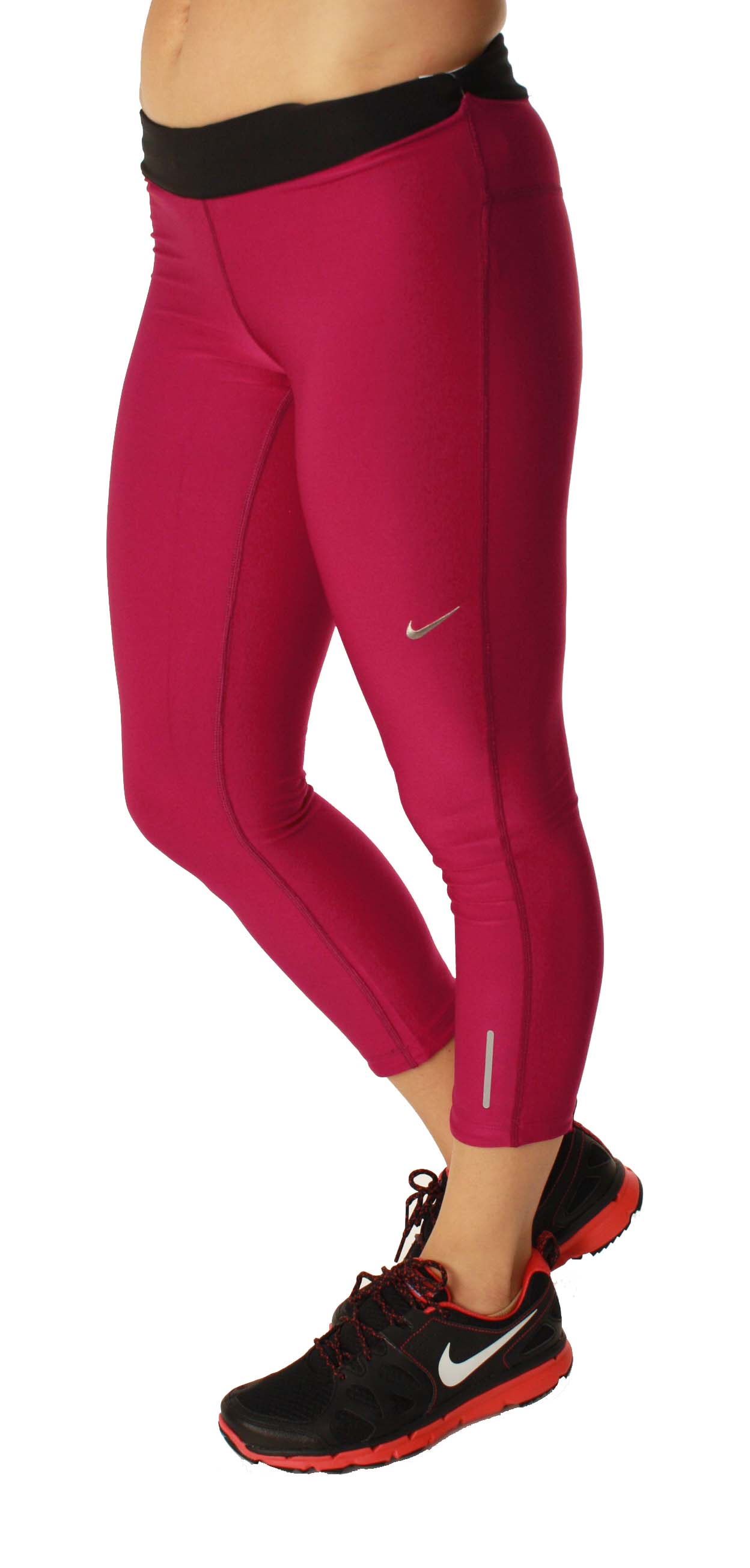 Nike Women's Dri-Fit Relay Crop Running Capri Pants Nike Women's Dri-Fit Relay Crop Running Capri Pants