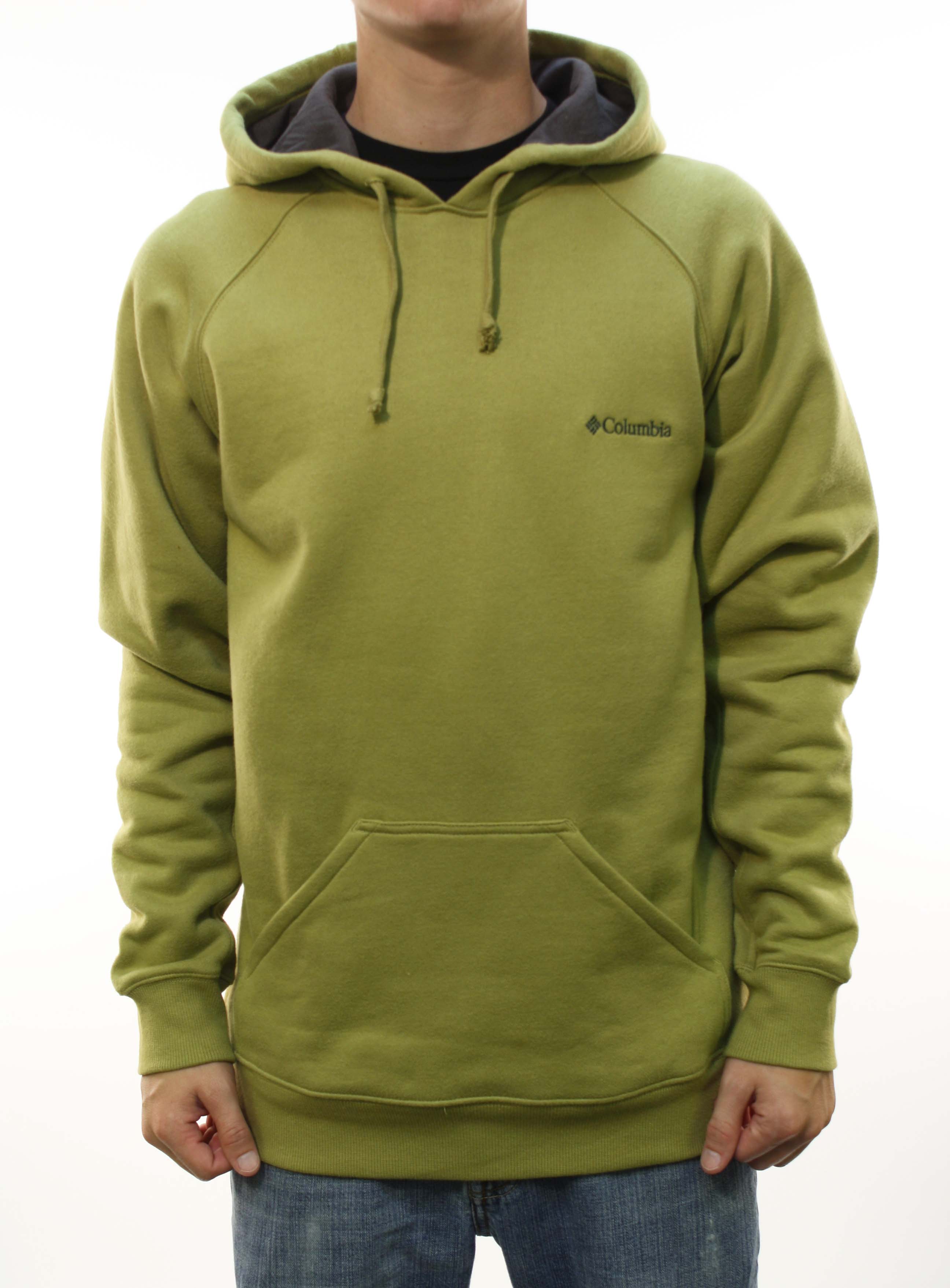 Columbia Men's "Hart Mountain II" Green Long Sleeve Pull-Over Hoodie at Sears.com
