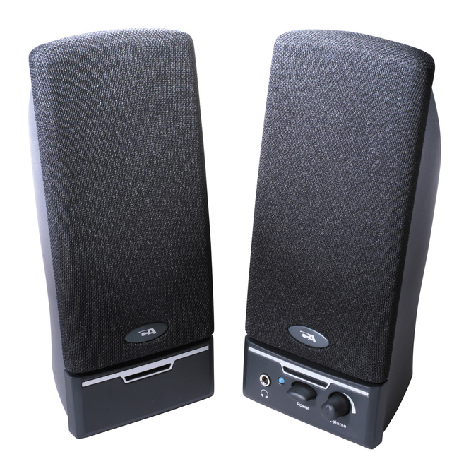 Cyber Acoustics, LLC Cyber Acoustics CA-2014rb 2.0 Speaker System - 4 W RMS - Black