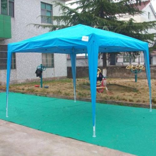 Quictent 10 x 10' Ez Set Pop Up Party Tent Wedding Canopy Gazebo Silvered Light Blue + carry bag at Sears.com