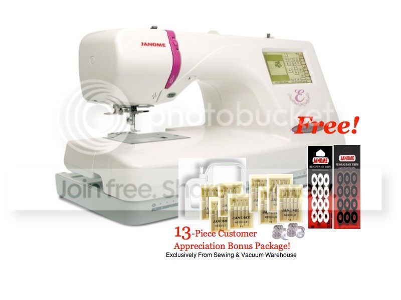 Janome Memory Craft 350e w/FREE 13-Piece Customer Appreciation Bonus Package at Sears.com