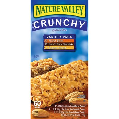 Nature Valley Crunchy Granola Bars Variety Pack - 30 ct. at Sears.com