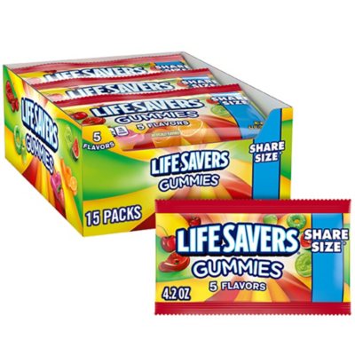 Lifesavers Gummies - 5 Flavors - 4.2 oz. - 15 pk. at Sears.com