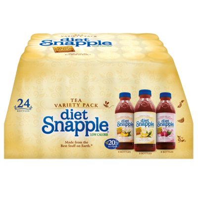 Snapple Diet Tea Variety Pack - 24/20 oz. bottles at Sears.com
