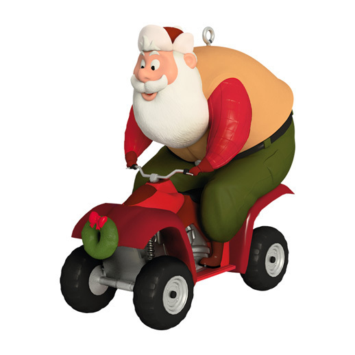 Hallmark 2012 "Santa's ATV Adventure" Ornament at Sears.com