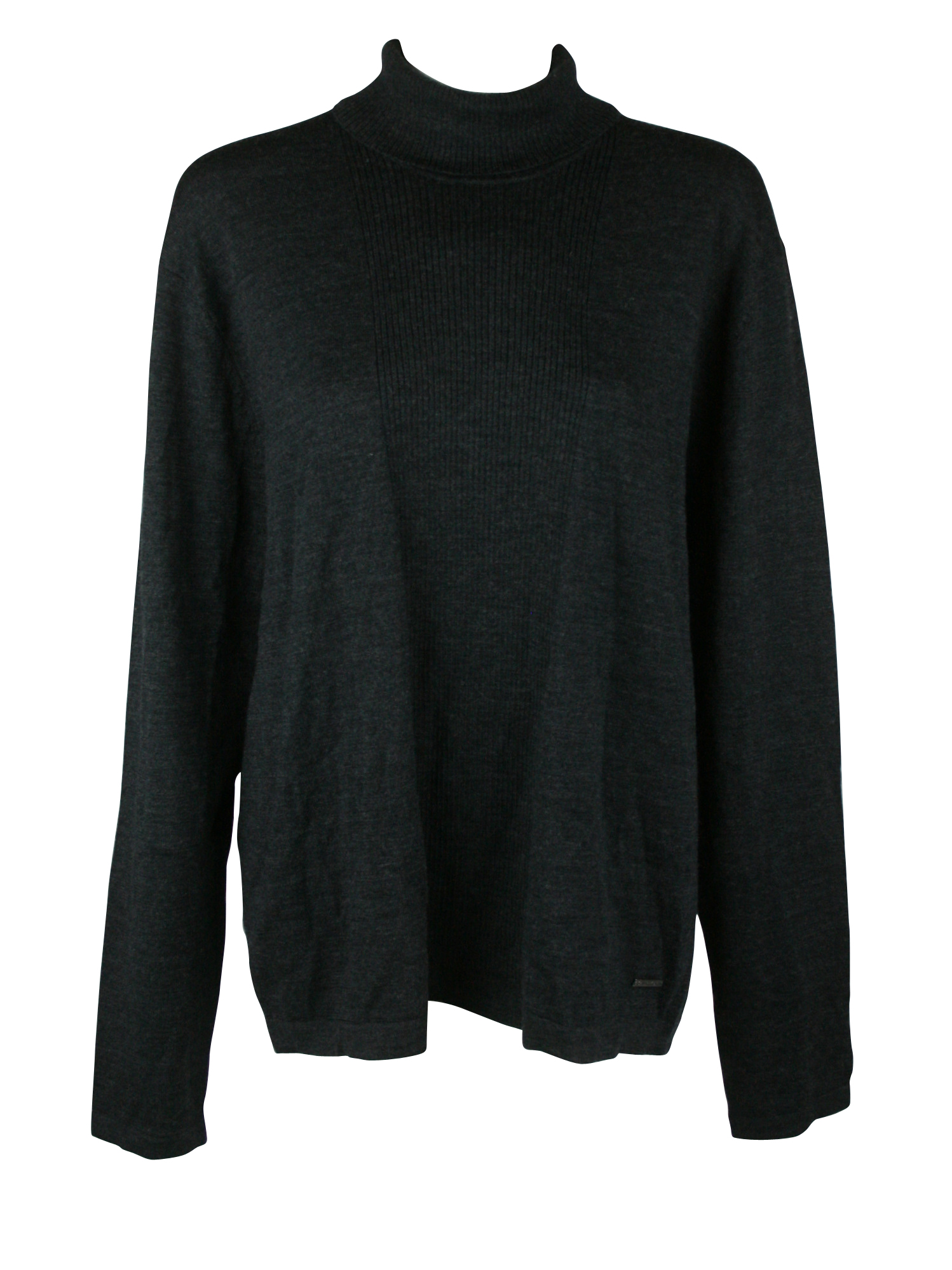 Calvin Klein Womens Ribbed Wool Turtleneck Sweater at Sears.com