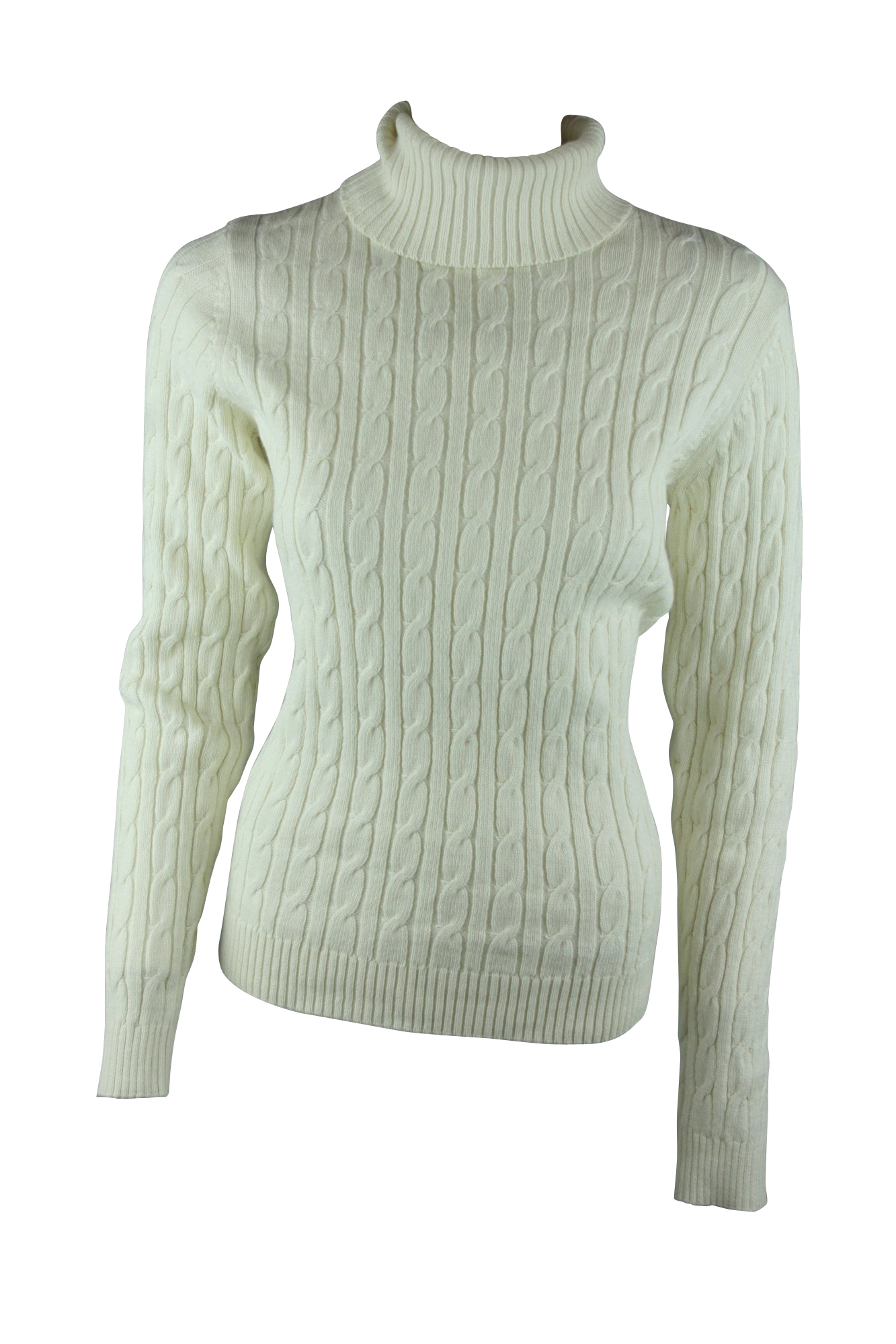 Charter Club Womens Cable Knit Turtleneck Sweater at Sears.com