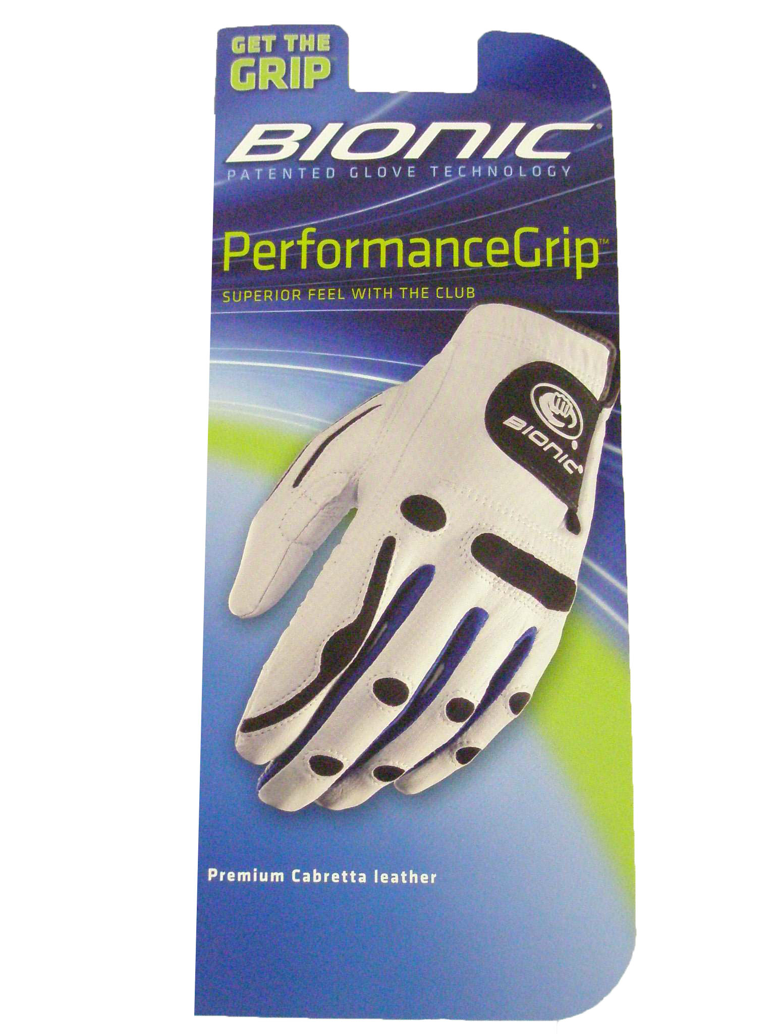 Bionic Performance Series Golf Glove (LEFT) 2011 NEW Bionic Performance Series Golf Glove (LEFT) 2011 NEW