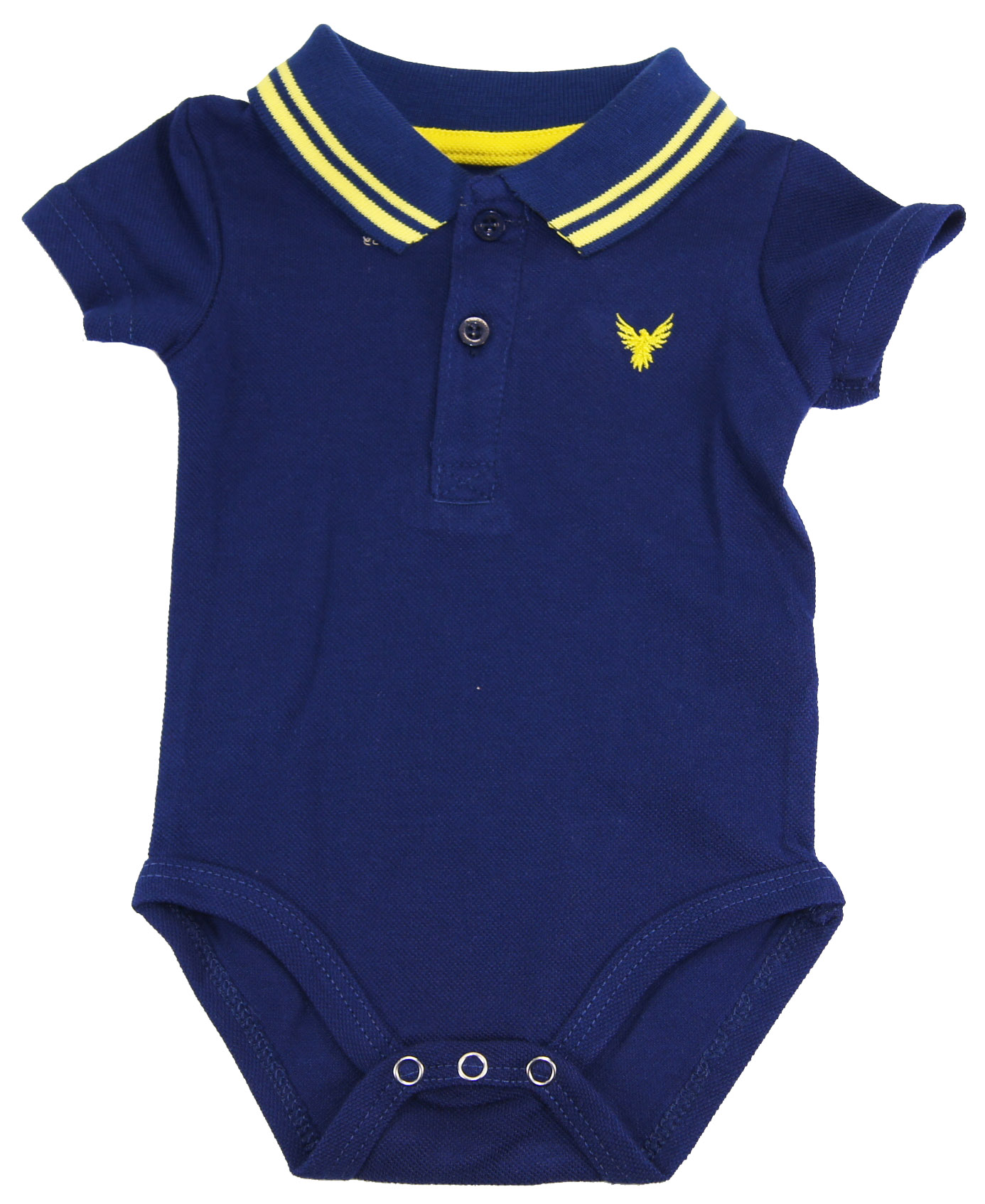 Company 81 Baby-Boys Infant Navy Solid Polo Bodysuit Creeper Company 81 Baby-Boys Infant Navy Solid Polo Bodysuit Creeper