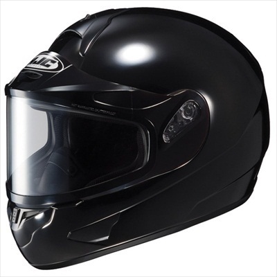 HJC CL-16 Dual Lens Snowmobile Snow Helmet Gloss Black Medium at Sears.com