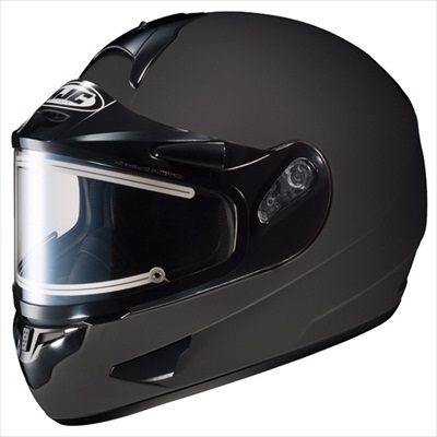 HJC CL-16 Electric Shield Snowmobile Snow Helmet Matte Black Medium at Sears.com