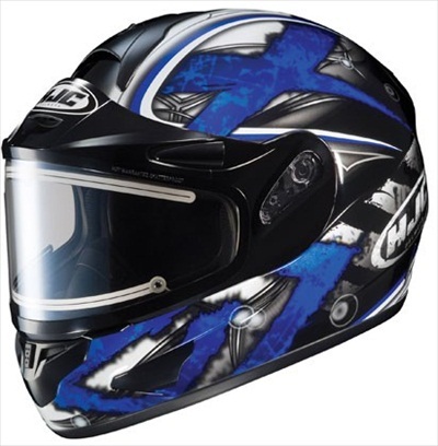 HJC CL-16 Shock Snow Helmet Blue Black Electric Shield 2xl at Sears.com