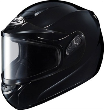 HJC CS-R2 Snow Helmet Dual Shield Gloss Black Medium M at Sears.com