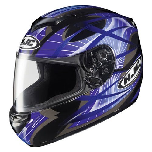 HJC CS-R2 Storm Blue/Black/Silver Full-Face Motorcycle Helmet Size 2XLarge at Sears.com