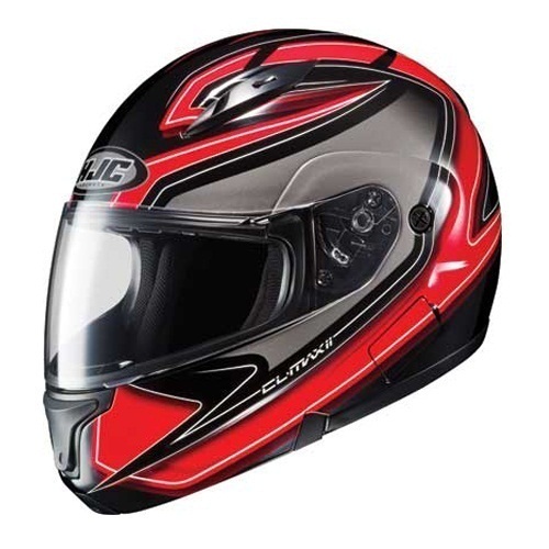 HJC CL-Max2 Zader Red/Black/White Full-Face Motorcycle Helmet Size 3XLarge at Sears.com