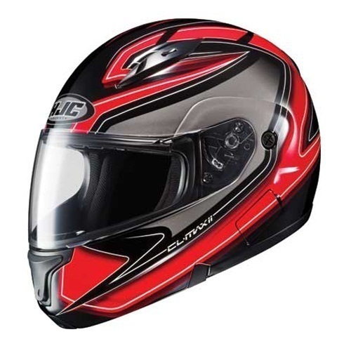 HJC CL-Max2 Zader Red/Black/White Full-Face Motorcycle Helmet Size 4XLarge at Sears.com