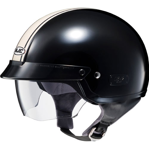 HJC IS-2 Schade Open-Face Motorcycle Helmet Black Silver Size X-Large at Sears.com