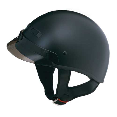 GMAX GM35 Dressed Half Face Motorcycle Helmet Flat Black Size Medium at Sears.com