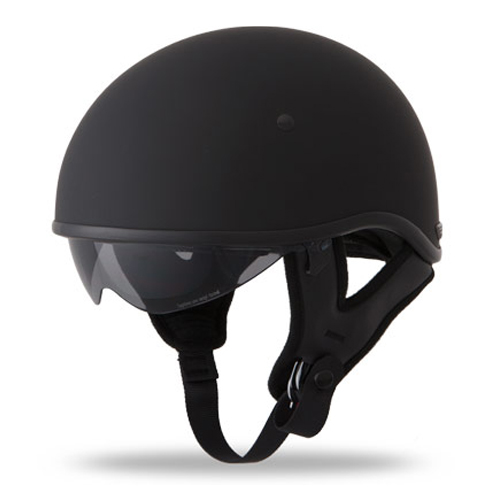 Fly Racing .357 Half Face Street Motorcycle Helmet Flat Black Size Large at Sears.com