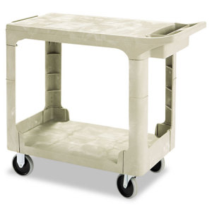 Rubbermaid Flat Shelf Utility Cart