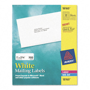 Avery Inkjet Address Labels at Sears.com