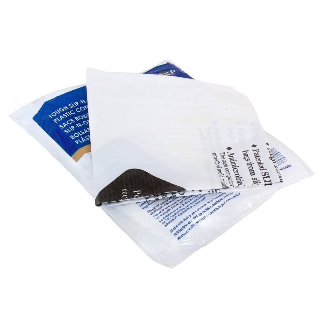by Whirlpool Whirlpool 18-Inch Plastic Compactor Bags with Odor Remover 15-Pack at Sears.com
