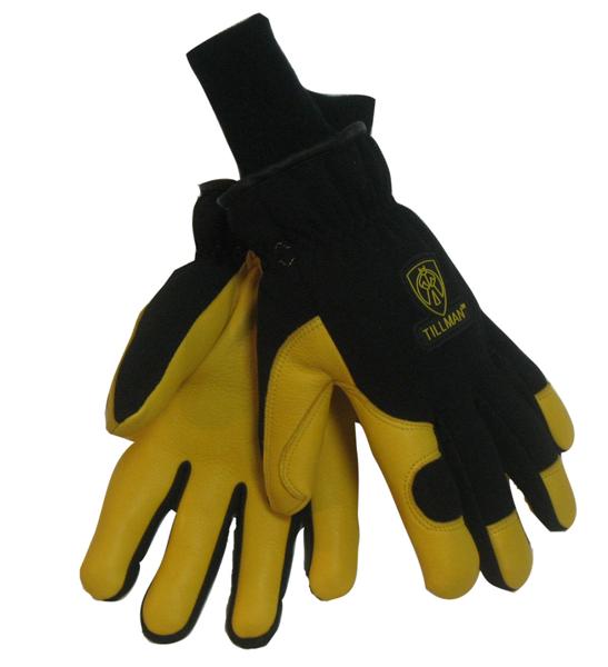 Tillman 1592 Top Grain Deerskin/Spandex Thinsulate Lined Winter Gloves, Large