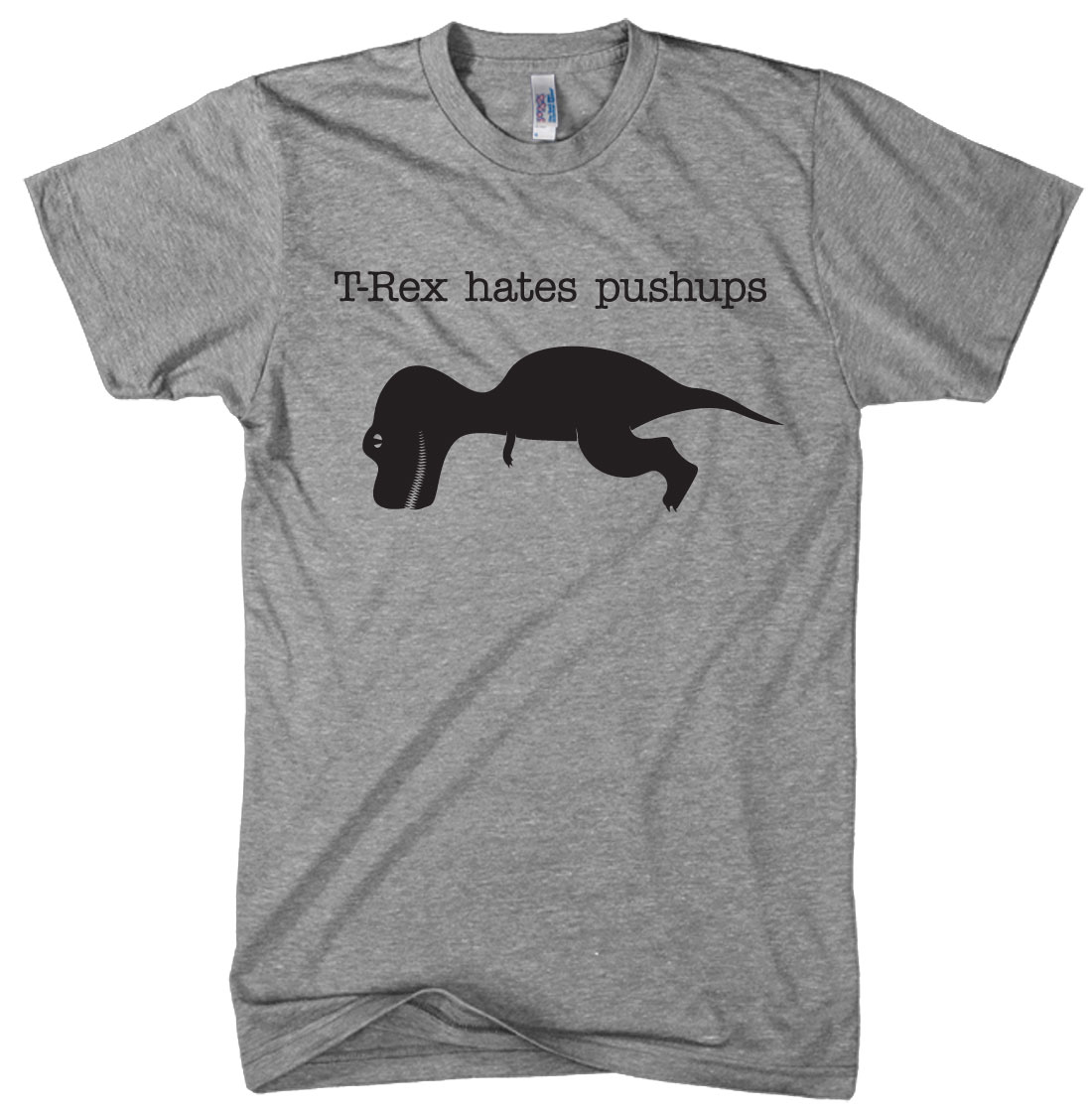 Crazy Dog Tshirts T-Rex Hates Pushups t shirt funny shirt dinosaur t shirt at Sears.com