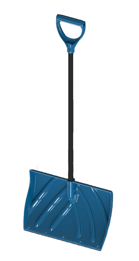 Orbit 20" Heavy Duty Snow Shovel with Metal Wearstrip; Blue - 80062 at Sears.com