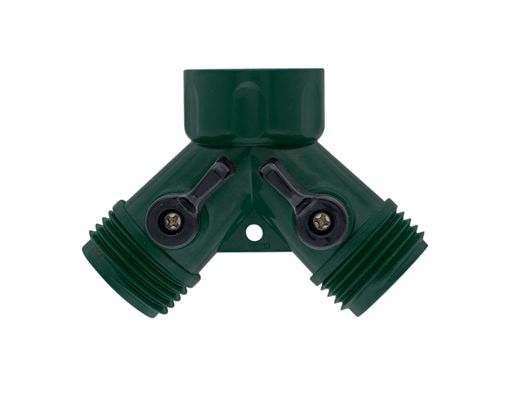 Orbit Water Faucet Hose Shut off Valve - Dual Port Garden Hoses Y Splitter 69745 at Sears.com