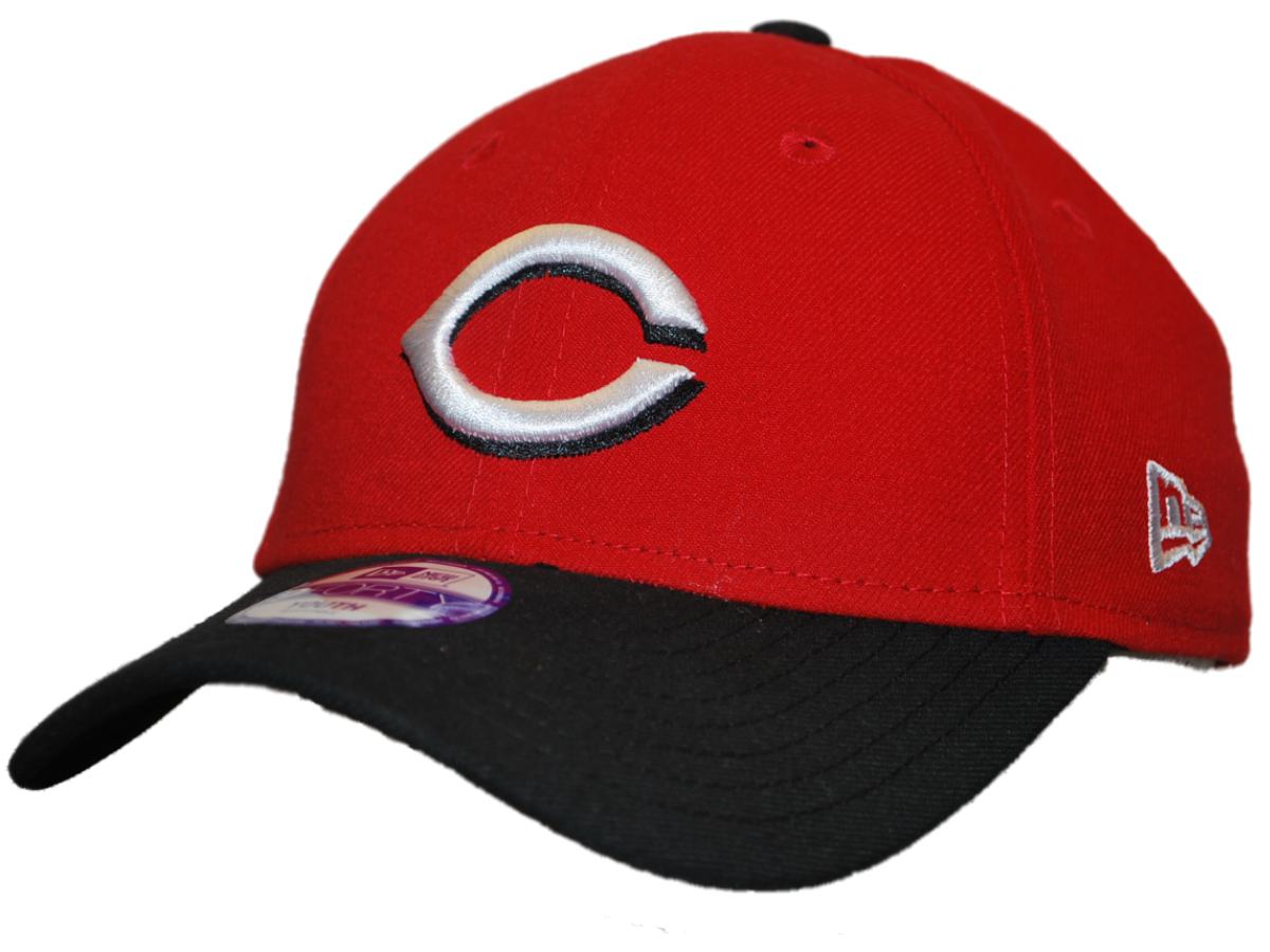 UPC 889001023672 product image for Cincinnati Reds  9Forty Youth Adjustable Velcro Strap Red Hat Cap | upcitemdb.com