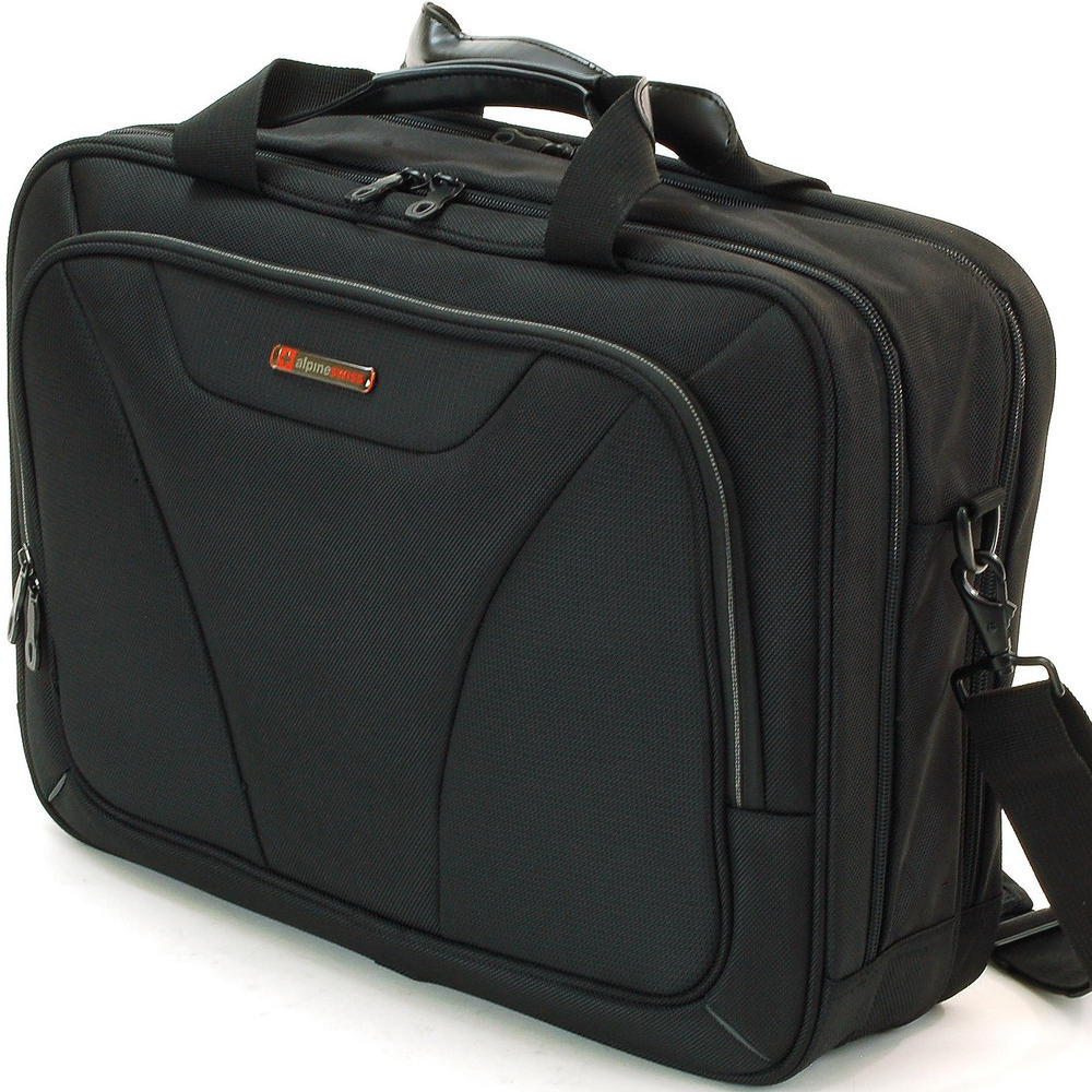 Alpine Swiss Laptop Briefcase Computer Bag Business Case Portfolio Tablet Sleeve